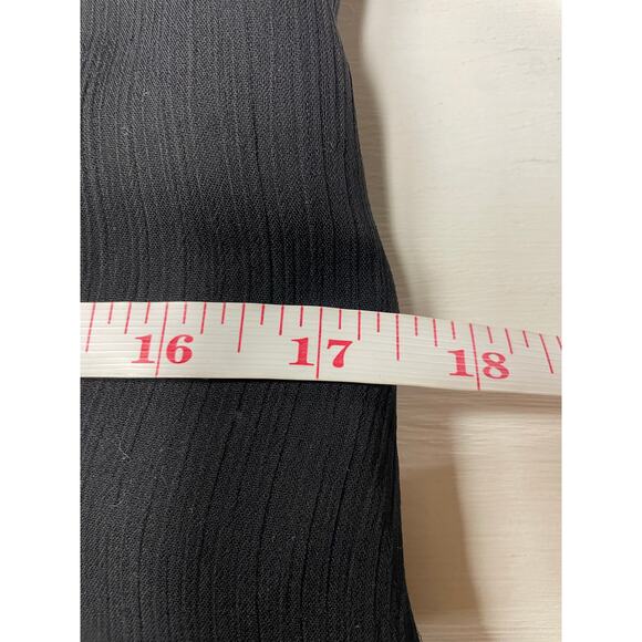 Loft Dotted Flounce Maxi Dress Womens S/M polka dot flutter Sleeve Romantic - Picture 15 of 16